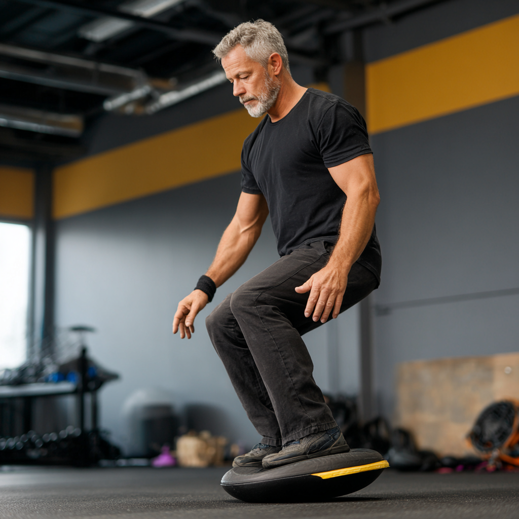 Aktív életmód - ember edzés közben